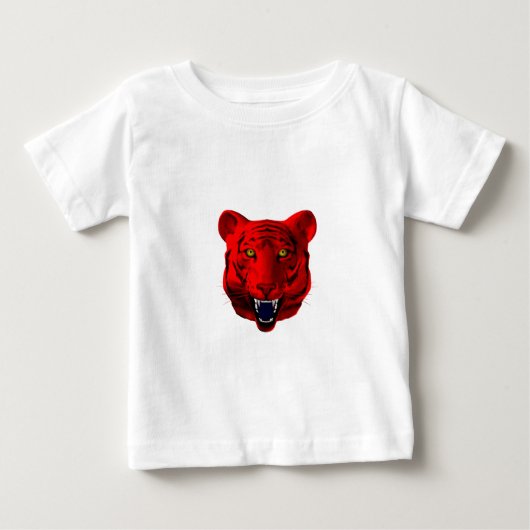 レッドタイガー ベビーTシャツ (正面)