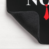 レッドタイトランプウィッグおもしろいアンチトランプギフト マウスパッド (コーナー)