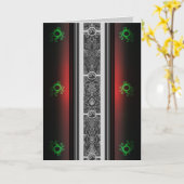 レッドタトゥーサーフ カード (黄色い花)