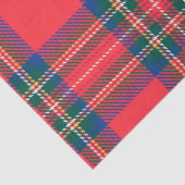 レッドタータンチェックプレイドクリスマスホリデーフェスティバル 名門私立校風の 薄葉紙 (詳細)