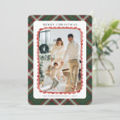 レッドタータン・ドゥードル写真コラージュ クリスマス (スタンド正面)