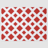 レッドダイアモンズオンホワイトティッシュペーパー 薄葉紙 (正面)