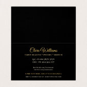 レッドダイアモンドスター女神テンプルタロット 名刺 (内部フラット)