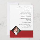 レッドダイヤモンドクラス卒業発表 招待状 (裏面)