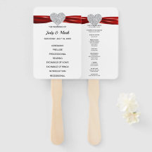 レッドダイヤモンドハート結婚式 プログラム