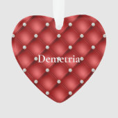 レッドダイヤモンド オーナメント (正面)