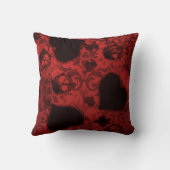 レッドダグランジマスクバレンタイン クッション (裏面)