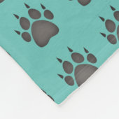 レッドダシュント犬 フリースブランケット (角)