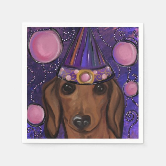 レッドダシュント スタンダードカクテルナプキン (正面)