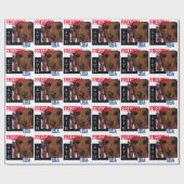 レッドダシュント ラッピングペーパー (フラット)