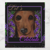 レッドダシュント ワインラベル (シングルラベル)