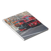 レッドダブルデッカーバス ノートパッド (アングル)