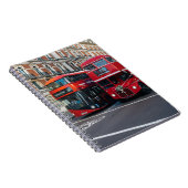 レッドダブルデッカーバス ノートブック (右側)