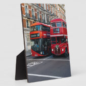 レッドダブルデッカーバス フォトプラーク (側面)