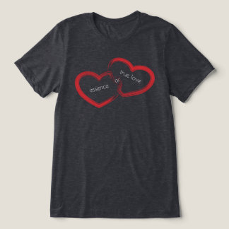 レッドダブルハート トライブレンドTシャツ