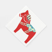 レッドダラホース紙ナプキンス スタンダードランチョンナプキン (角)