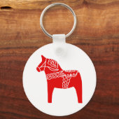 レッドダラホース キーホルダー (正面)