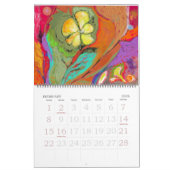 レッドダリアカレンダー カレンダー (2月 2026)