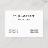 レッドダリアフラワー 名刺 (裏面)