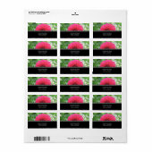 レッドダリア住所 シール (フルシート)