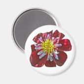 レッドダリア磁石 マグネット (正面/裏面)