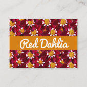 レッドダリア 名刺 (正面)