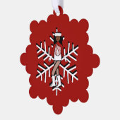 レッドダンサー オーナメントカード (左)