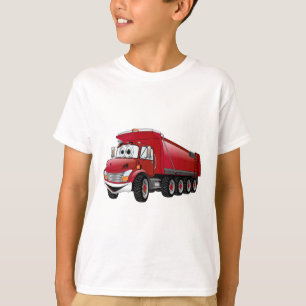 レッドダンプトラック10w漫画 tシャツ