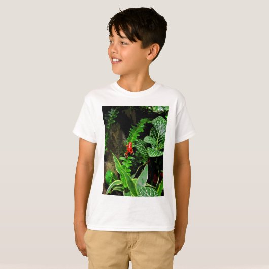 レッドダーツカエルCB Tシャツ (正面フル)