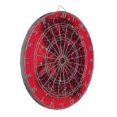 レッドダーツボードブルランニングズアットスターリーナイト ダーツボード (正面左)