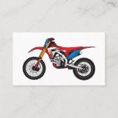 レッドダートバイク 名刺 (裏面)