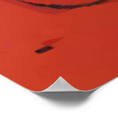 レッドチェアマティススタイル ポスター (角)