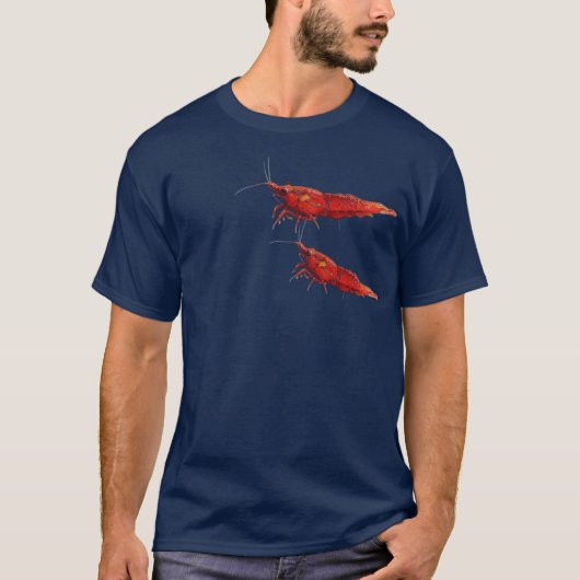 レッドチェリーシュリンプ Tシャツ (正面)
