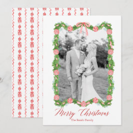 レッドチノワセリーオーナメントガーランドグランドミレニアル シーズンカード