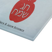 レッドチャグサマーピーアップルグラス カッティングボード (角)