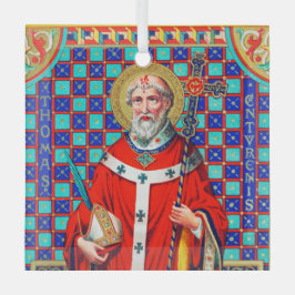 レッドチャズブルのセントトーマス・ベケット(K 34) ガラスオーナメント