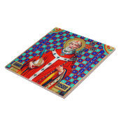 レッドチャズブルのセントトーマス・ベケット(K 34) タイル (側面)