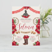 レッドチャロキンセアニェラパペルピカドウェスタンバラ 招待状 (スタンド正面)