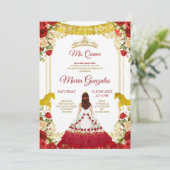 レッドチャロメキシカンシャラミスXVアノス招待状 招待状 (スタンド正面)