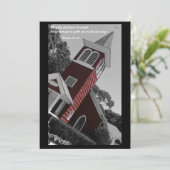 レッドチャーチバプティスマ招待状 招待状 (スタンド正面)