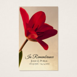 レッドチューリップフラワー春葬儀記念祈りの言葉