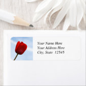 レッドチューリップ住所 シール (インサイチュ)