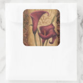 レッドチューリップI スクエアシール (バッグ)