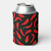 レッドチリピーパーズオンブラックファイリーホットカスタム 缶クーラー (缶裏面)