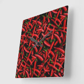 レッドチリペッパーズ スクエア壁時計 (傾斜)