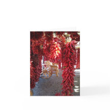 レッドチリペッパーリストラサンキューカード