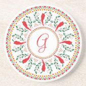 レッドチリペッパーリース コースター (正面)