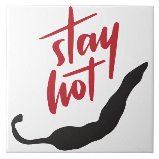 レッドチリペッパー引用文 タイル (正面)