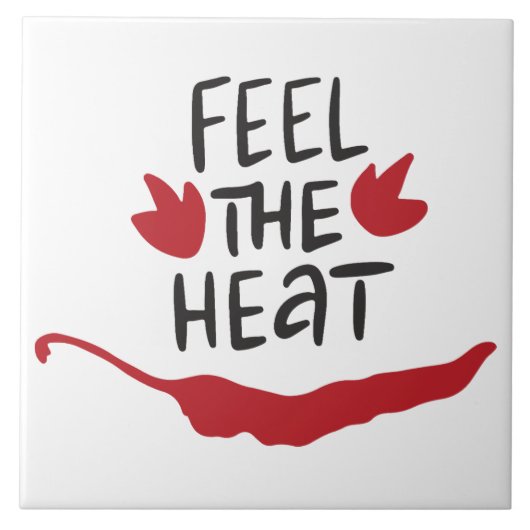 レッドチリペッパー引用文 タイル (正面)