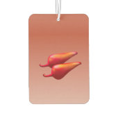 レッドチリペッパー車の空気清浄剤 カーエアーフレッシュナー (裏面)